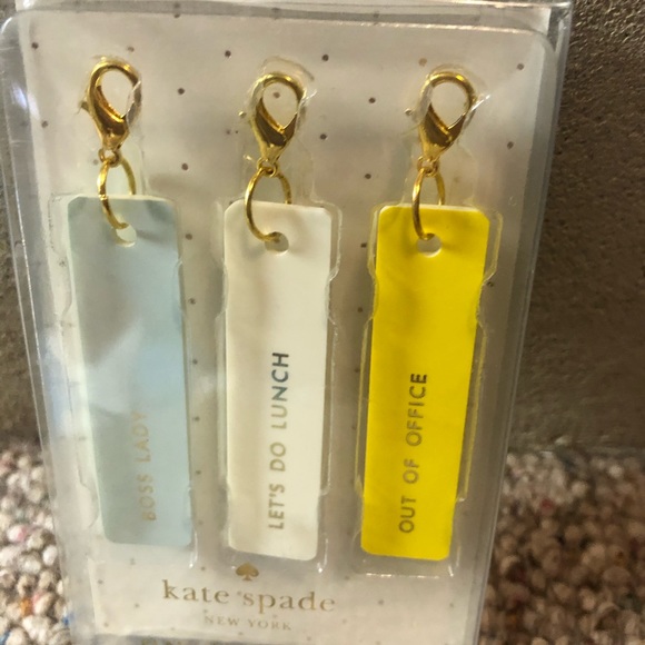 ๐ Kate Spade โ ๏ธ Boss Lady Planner Charm Set - Picture 5 of 6